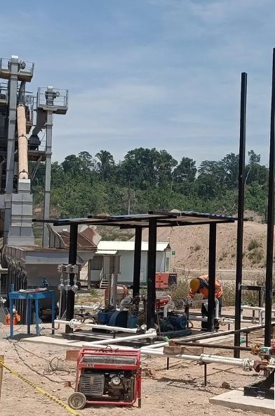 Proyecto electromecánico industrial obra exterior