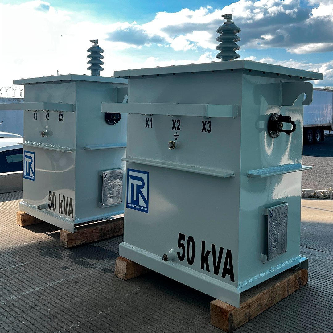 Transformadores de potencia 50 kVA suministro Querétaro Bajío