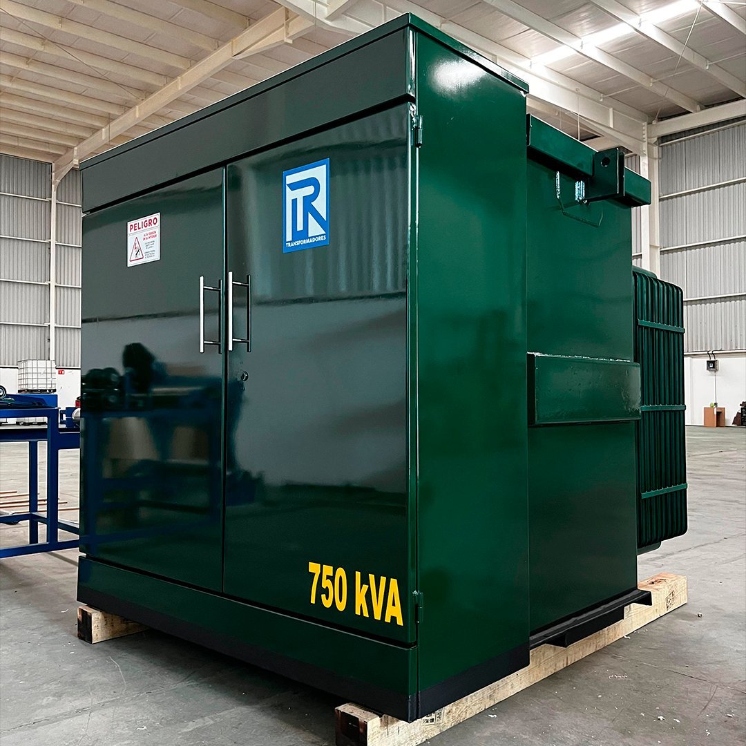 Transformador 750 kVA suministro e instalación industrial Querétaro